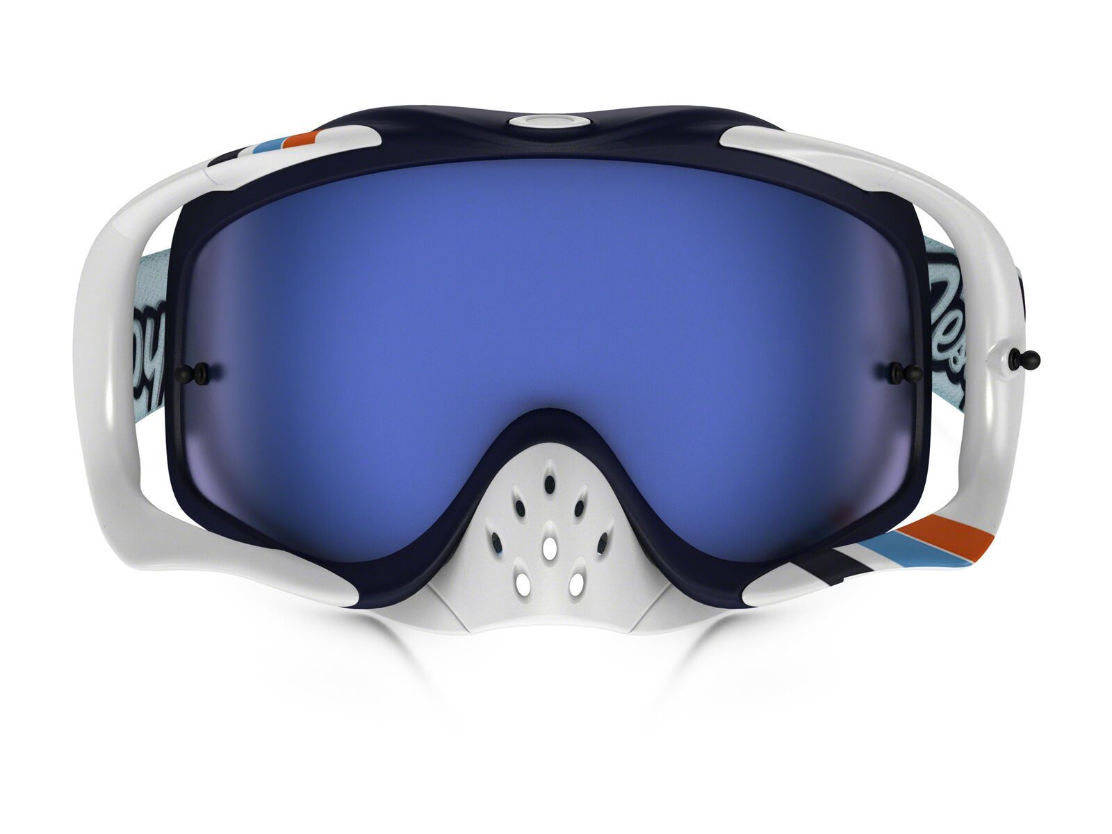 Oakley Crowbar MX Troy Lee Designs Series, tld corse white/Lens: ice iridium - Bild 2