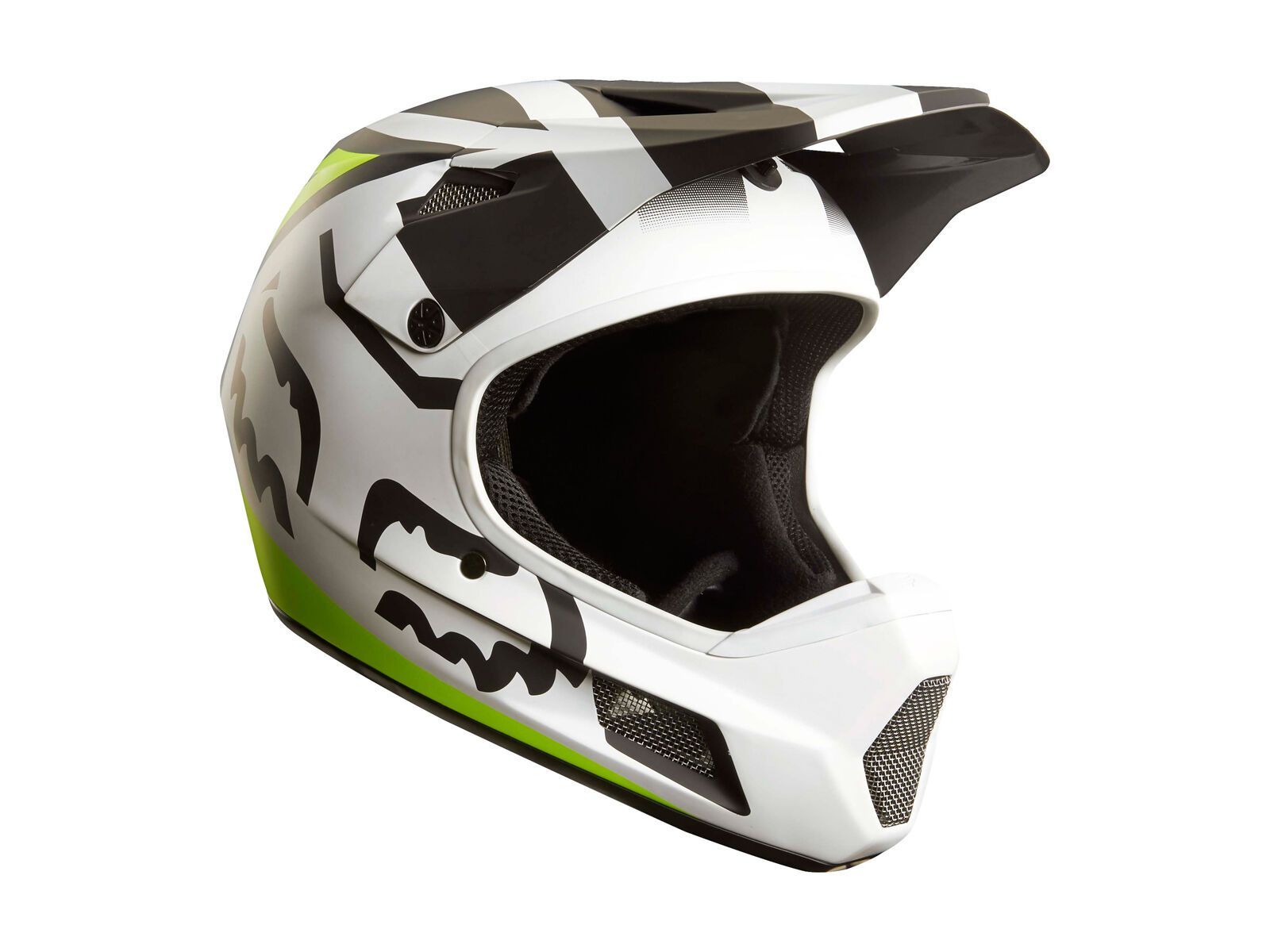 Fox Rampage Comp Creo Helmet, white/yellow - Bild 2