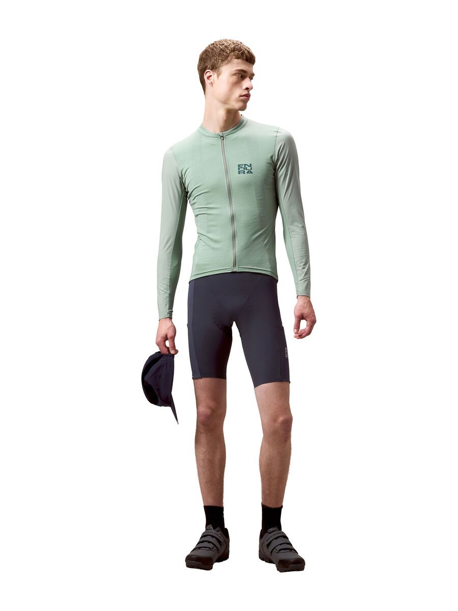 Endura AllTrack Ride Langärmeliges Trikot, sage green - Bild 5