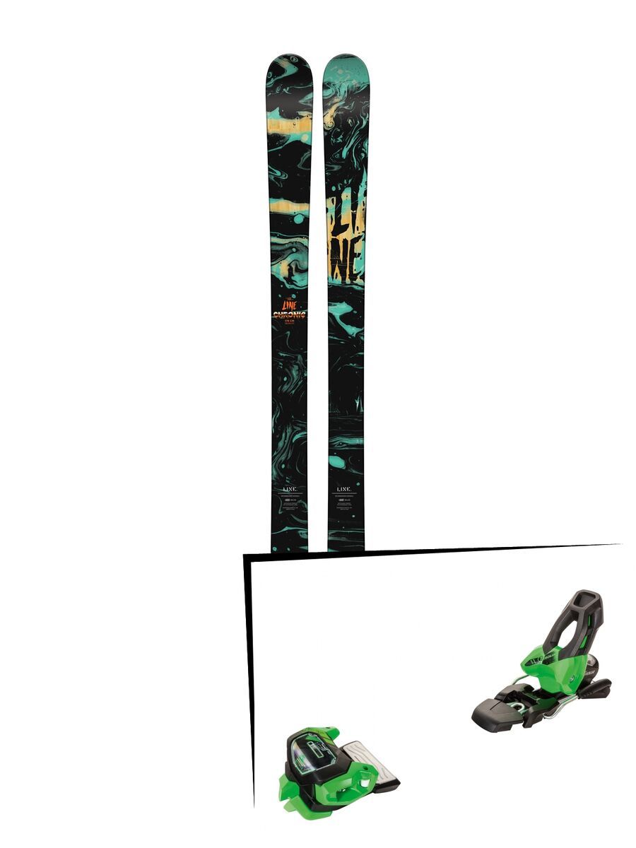 Set: Line Chronic 2018 + Tyrolia Attack² 11 GW green - Bild 1