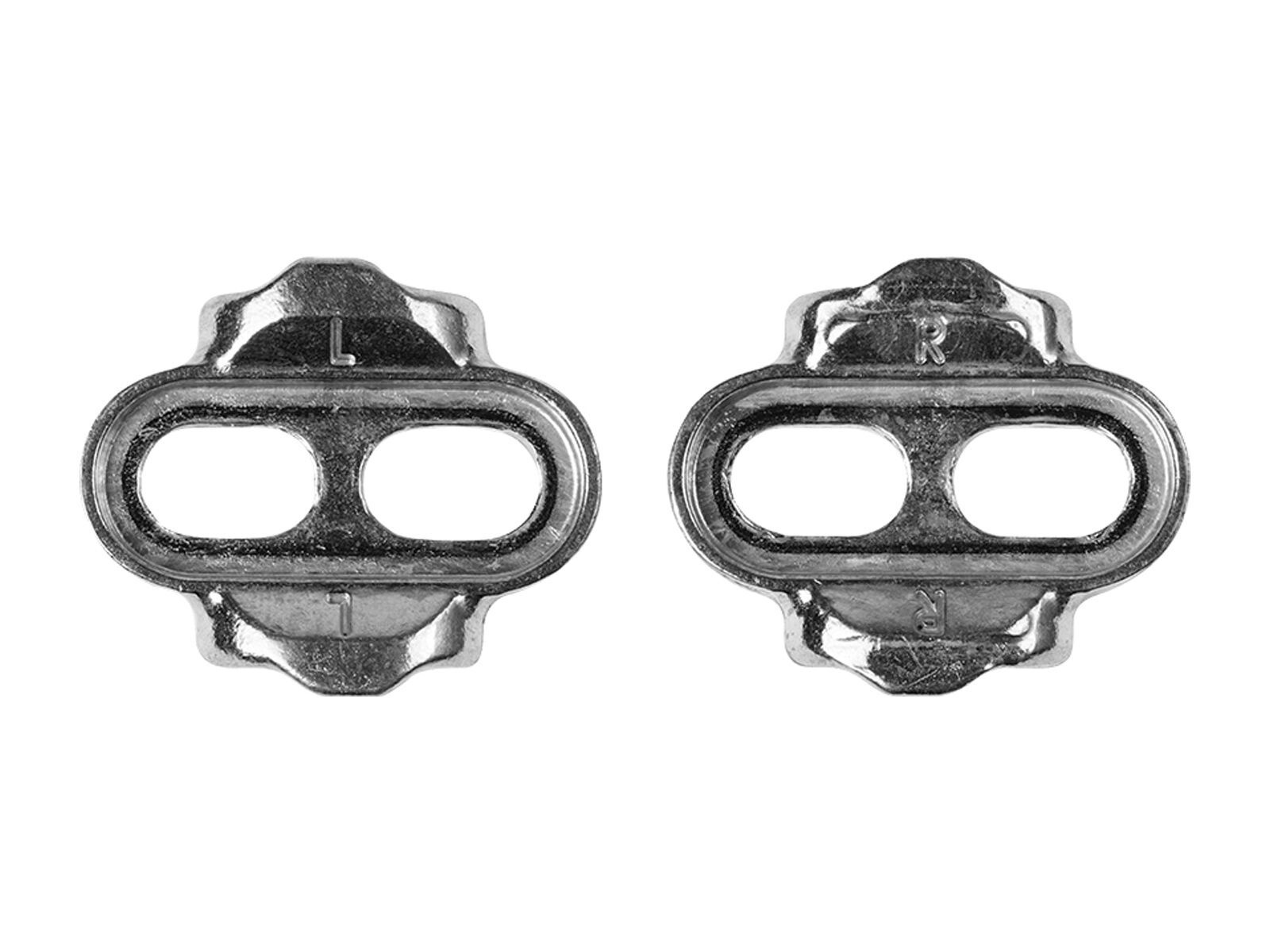 Crankbrothers Standard Release Premium Cleat Kit - 0° Float, silver - Bild 1