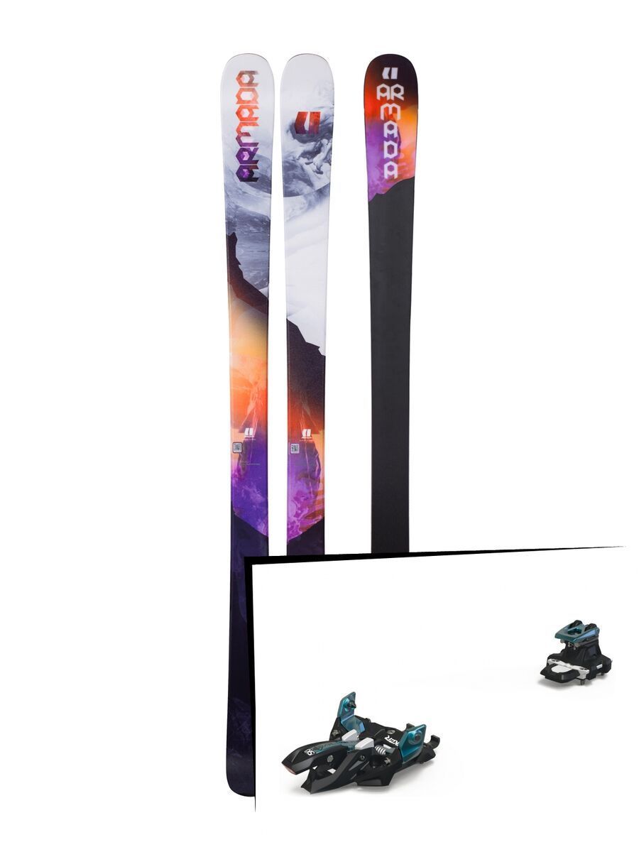 Set: Armada Victa 83 2018 + Marker Alpinist 9 black/turquoise - Bild 1