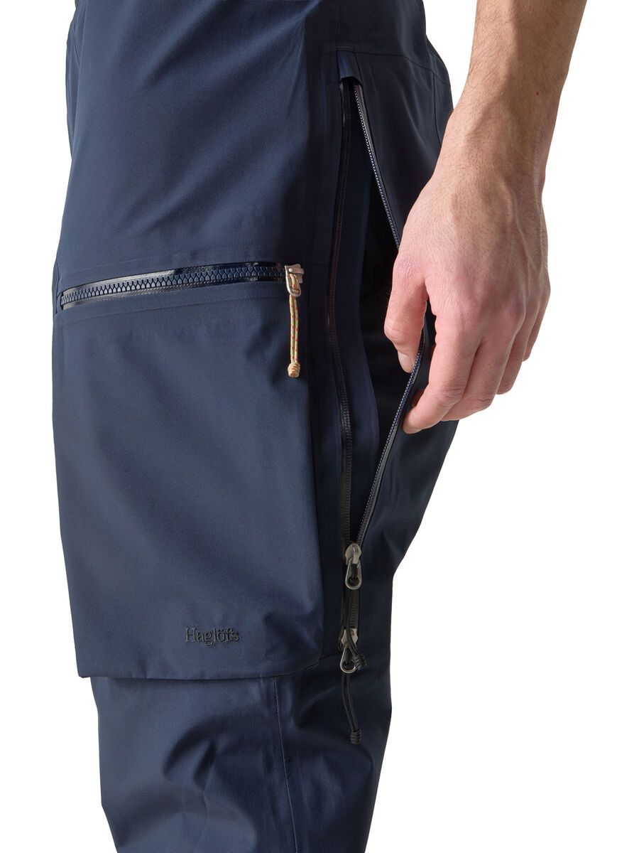 Haglöfs Vassi GTX II Pant Men, tarn blue - Bild 9