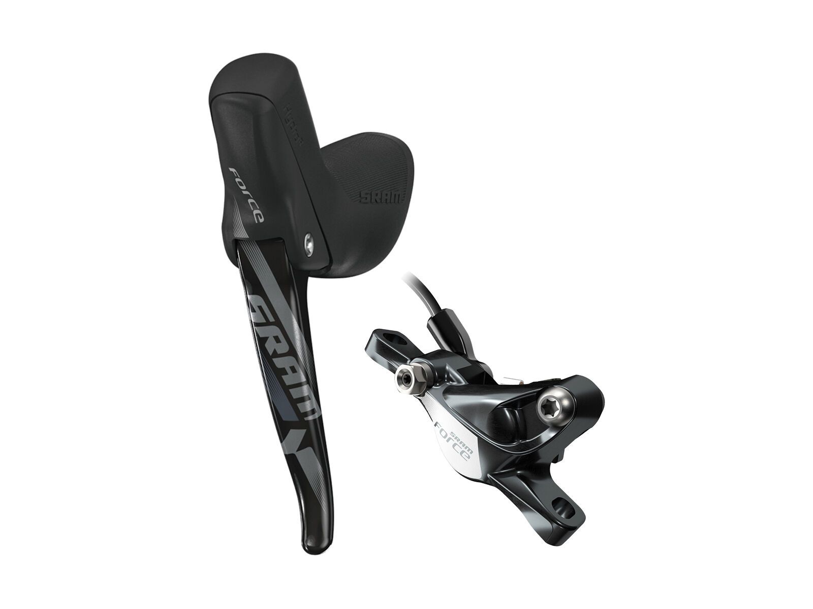 SRAM Force CX1 Schalt-/Bremshebel mit hydr. Scheibenbremse, 1x11, vorn, grau-schwarz - Bild 1