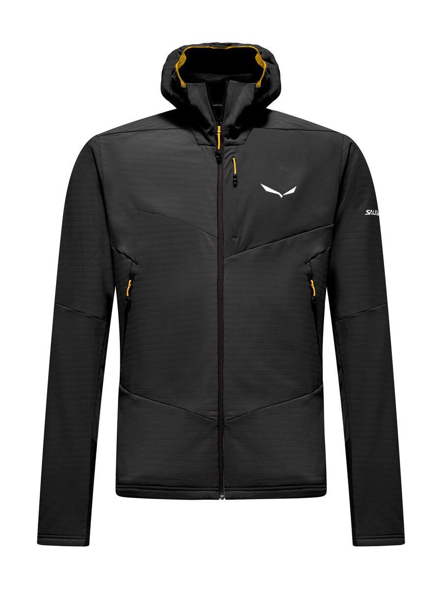 Salewa Ortles Fleece Pro Kapuzenjacke Herren, black out - Bild 1