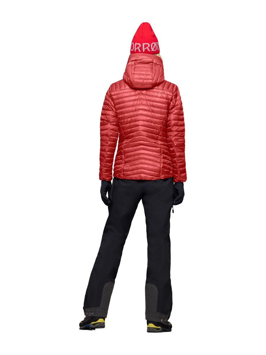 Norrona trollveggen down800 super light Hood W's, baked apple - Bild 6