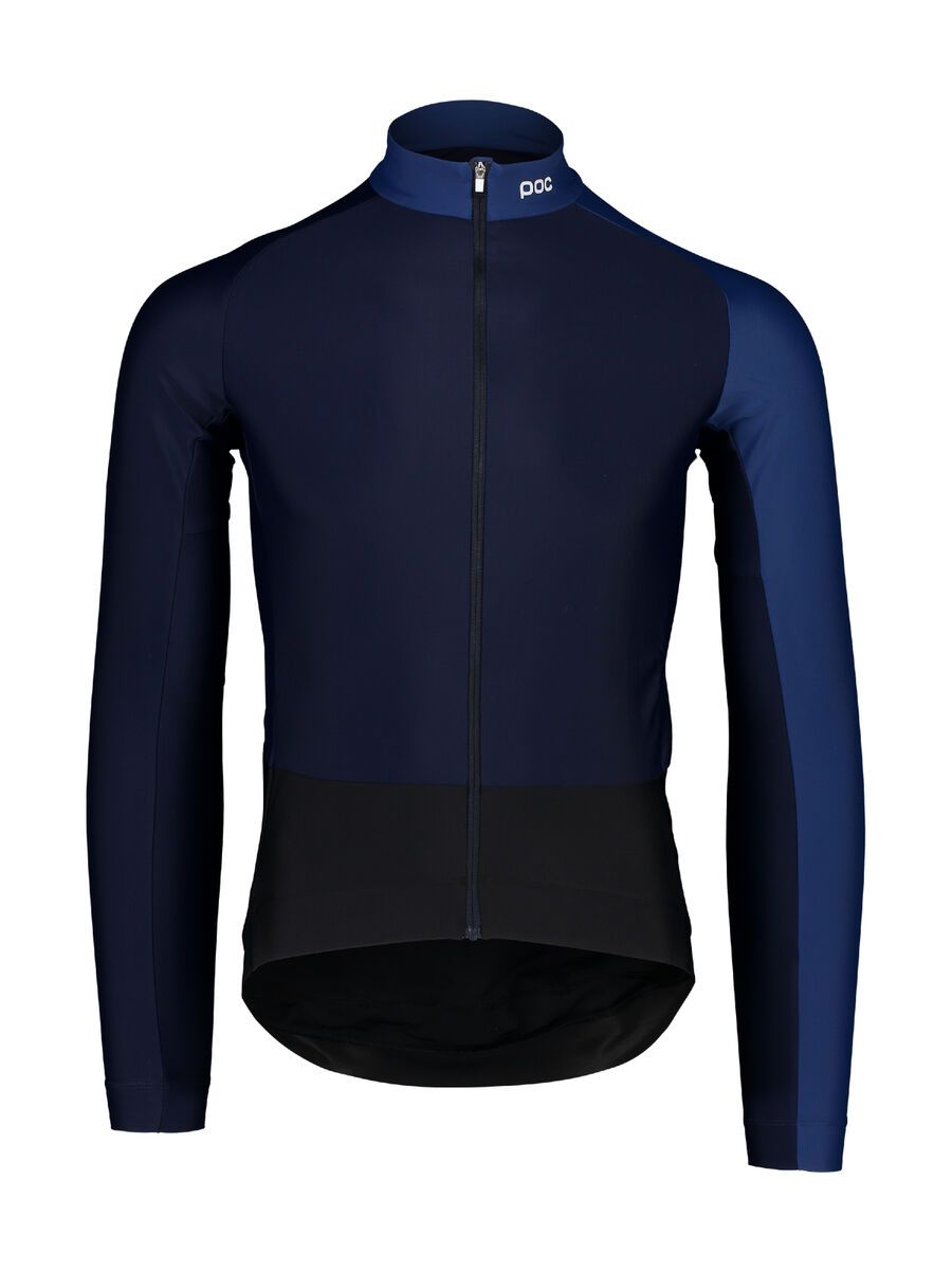 POC Essential Road Mid LS Jersey, turmaline navy/lead blue - Bild 1