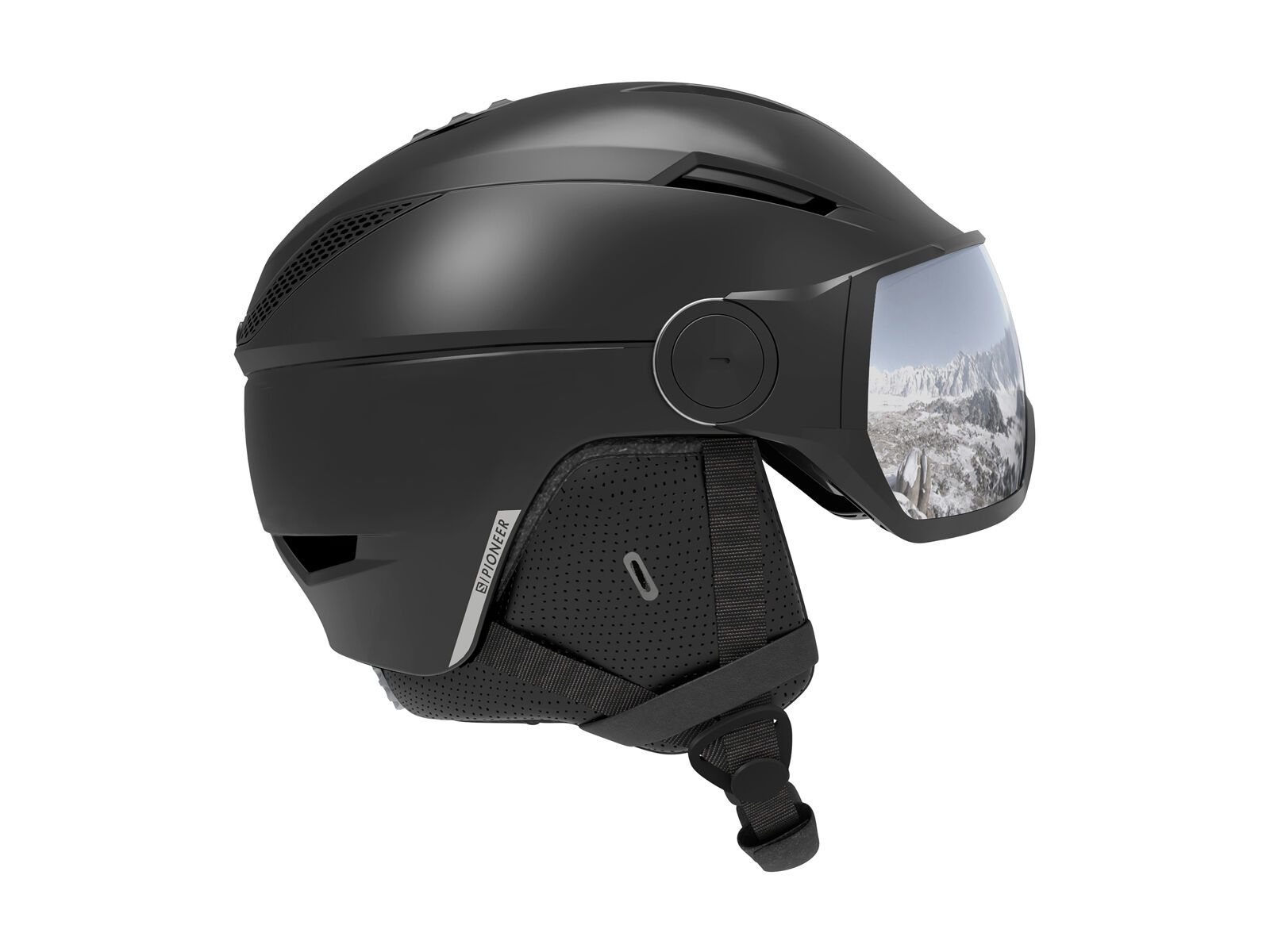 Salomon Pioneer Visor, black/silver uni - Bild 1