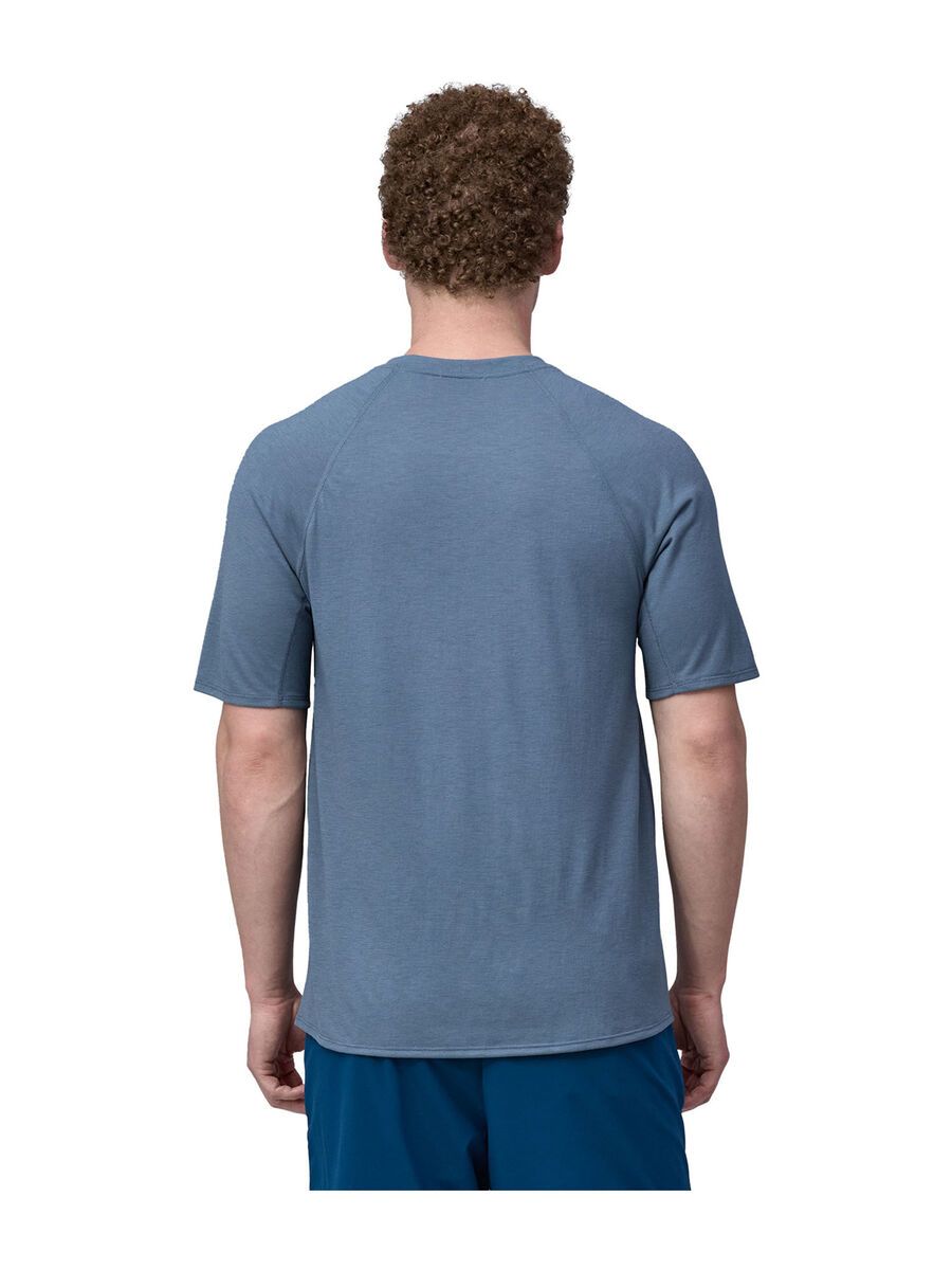 Patagonia Men's Capilene Cool Trail Graphic Shirt, forge mark crest: utility blue - Bild 3