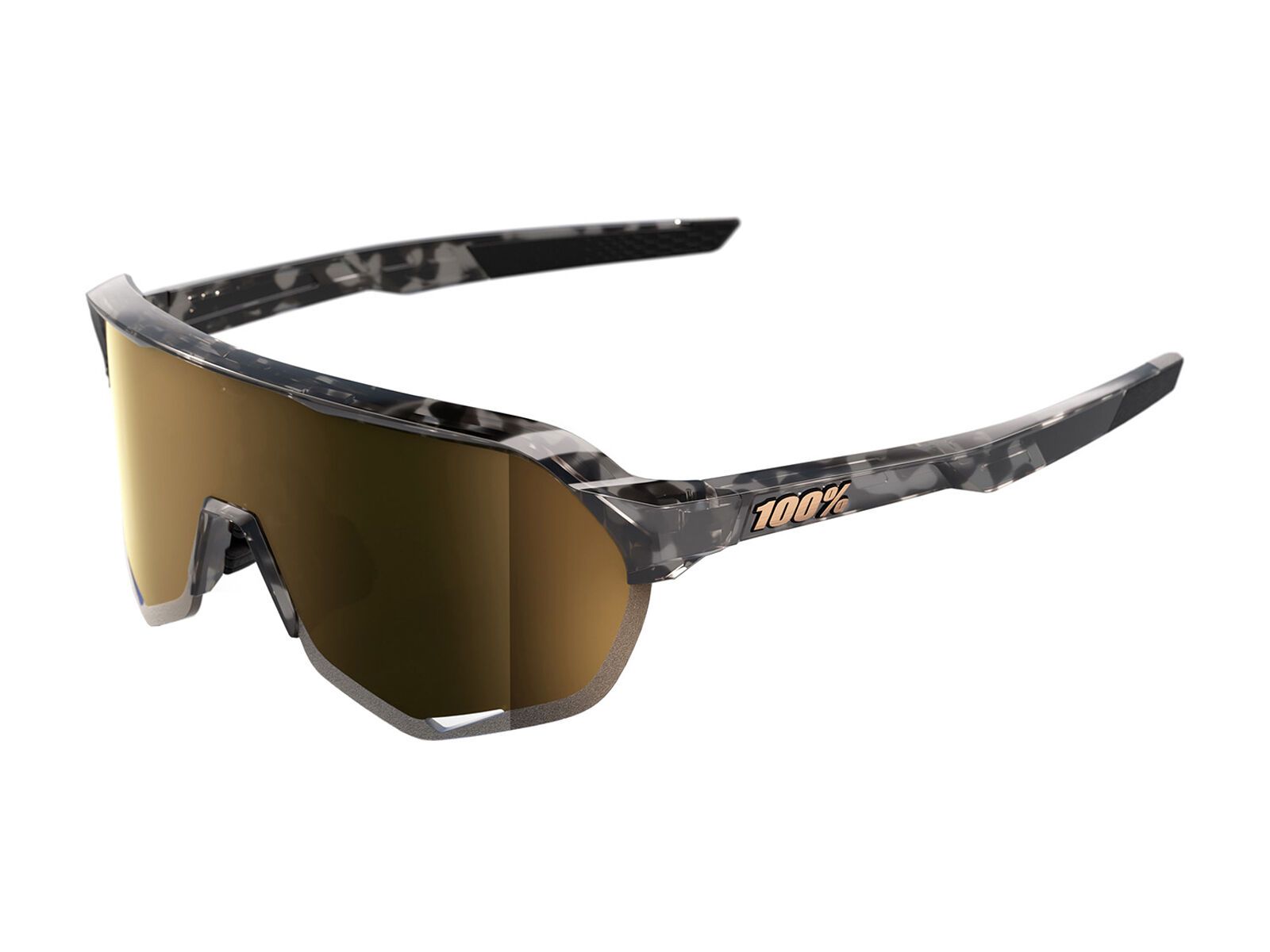 100% S2, Soft Gold Mirror / gloss black havana - Bild 1