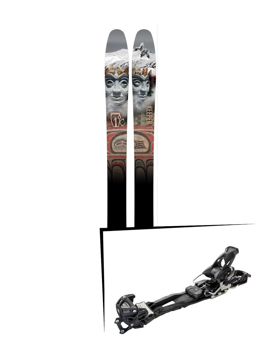 Set: Icelantic Keeper 2016 + Tyrolia Adrenalin 16 AT (2020401) - Bild 1