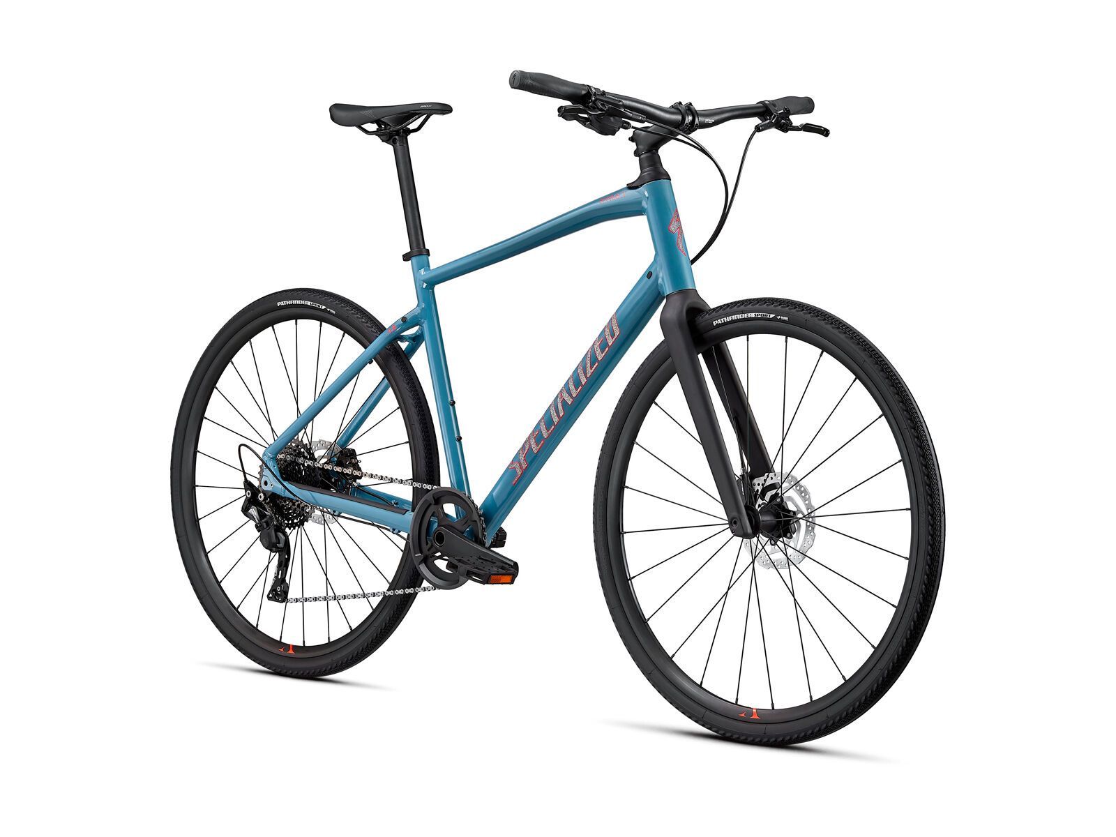 Specialized Sirrus X 4.0, storm grey/rocket red/satin black reflective - Bild 2