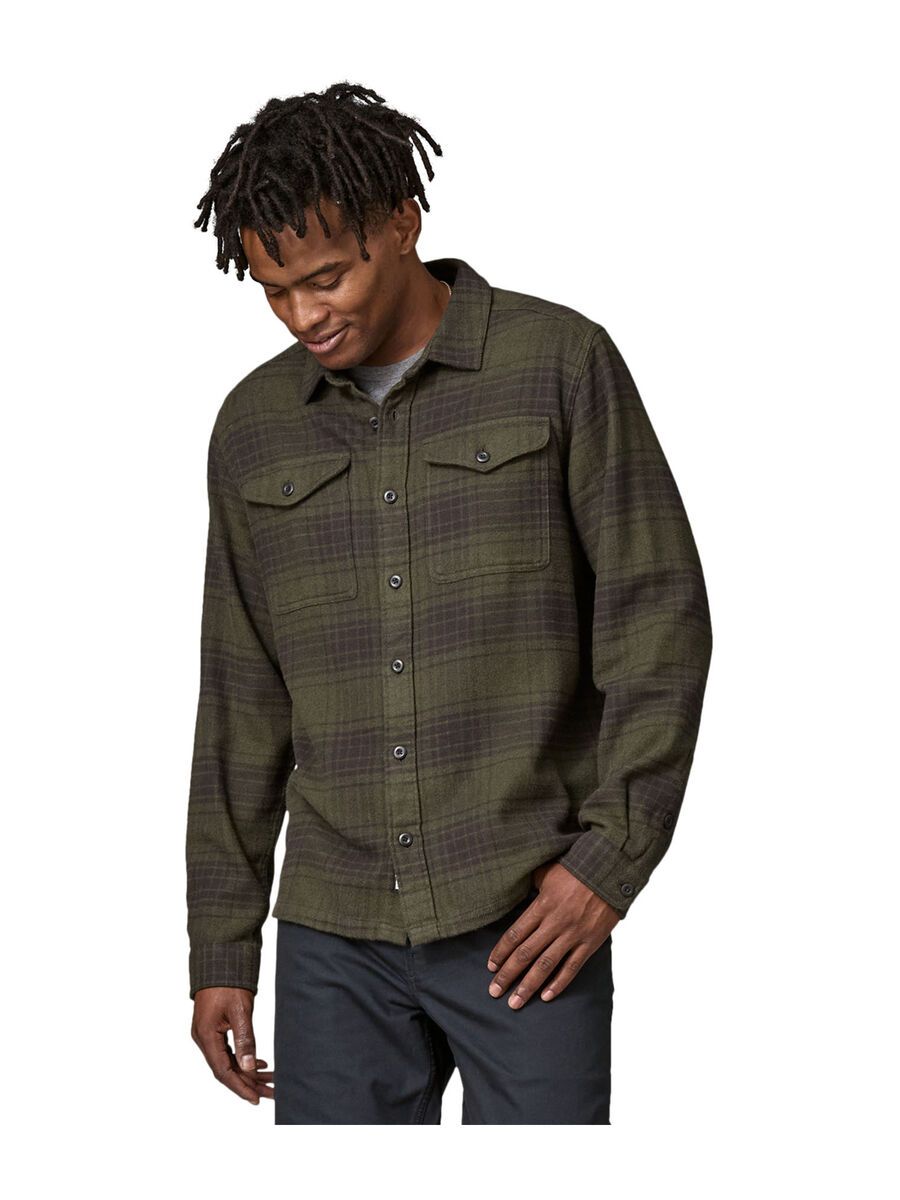 Patagonia Men's Fjord Flannel Shirt, cascade: basin green - Bild 2