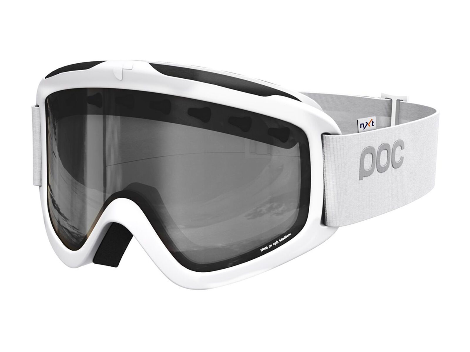 POC Iris 3P, white/Lens: red mirror - Bild 1