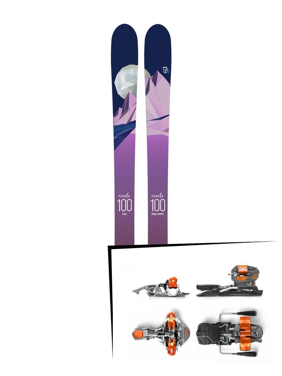 Set: Icelantic Oracle 100 2018 + G3 Ion 10 - Bild 1