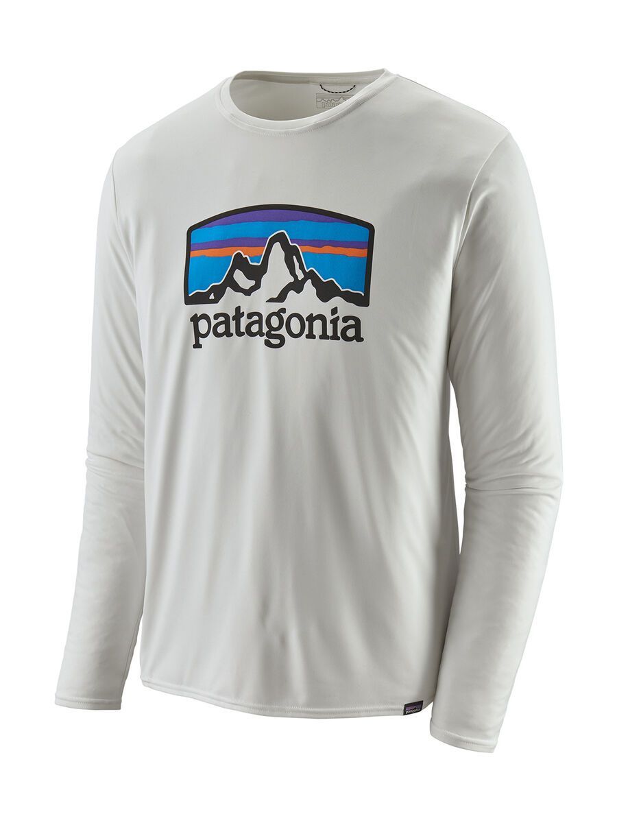 Patagonia Men's Long-Sleeved Capilene Cool Daily Graphic Shirt, fitz roy horizons: white - Bild 1