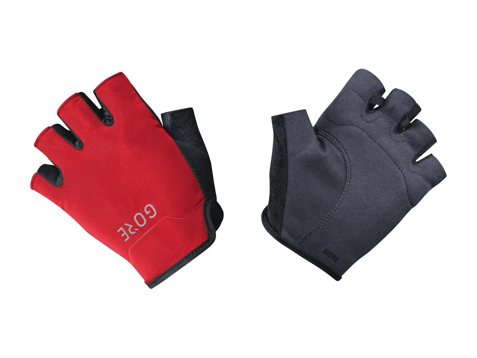 GOREWEAR C3 Kurzfingerhandschuhe, black/red - Bild 1