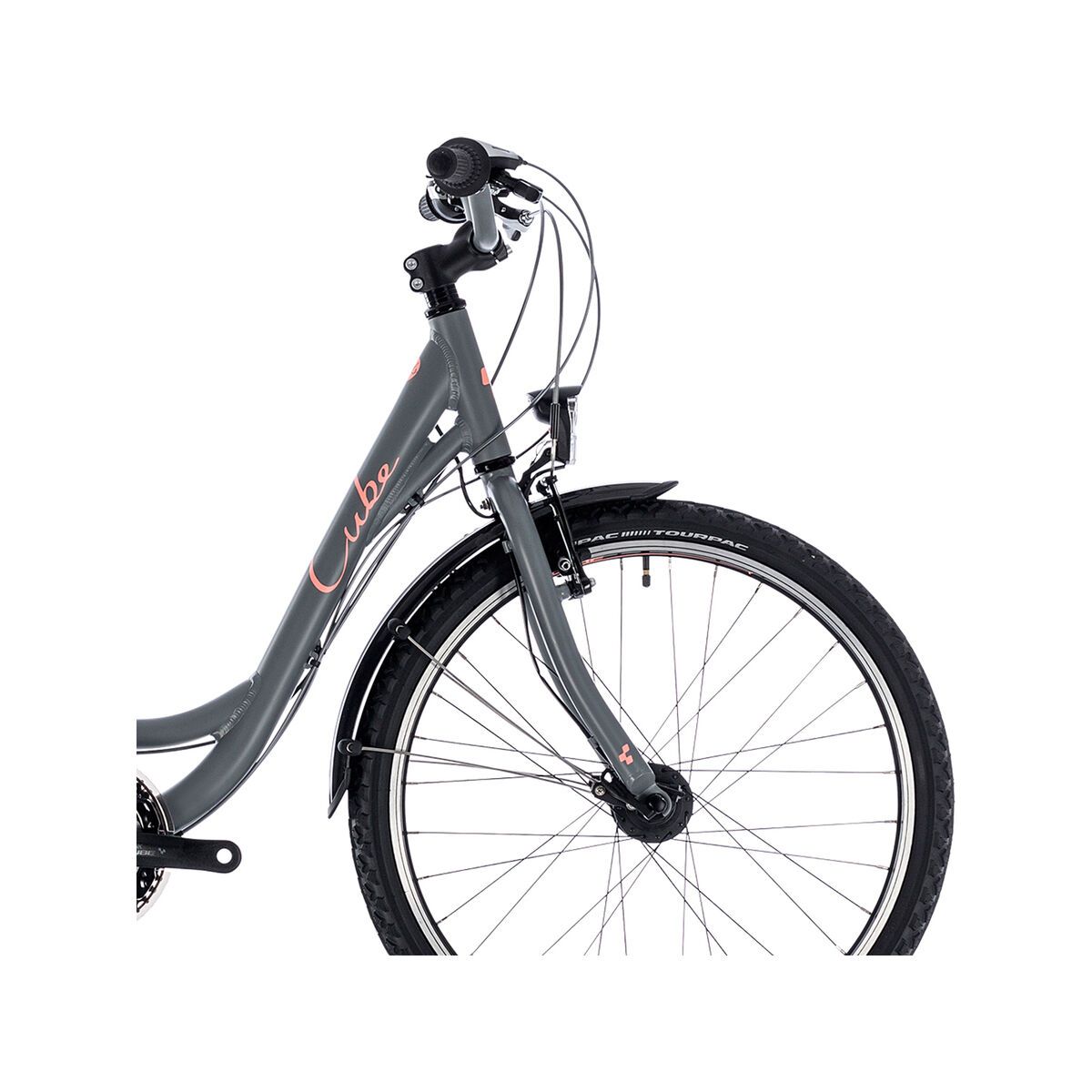 Cube Kid 240 Street Girl, grey´n´coral - Bild 7