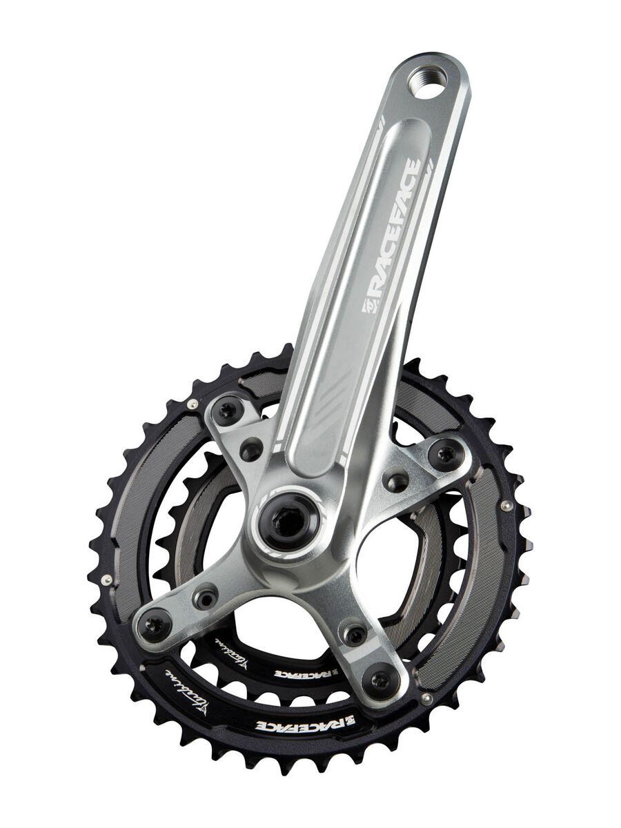 Race Face Crank Turbine 10 Speed, grey - Bild 1
