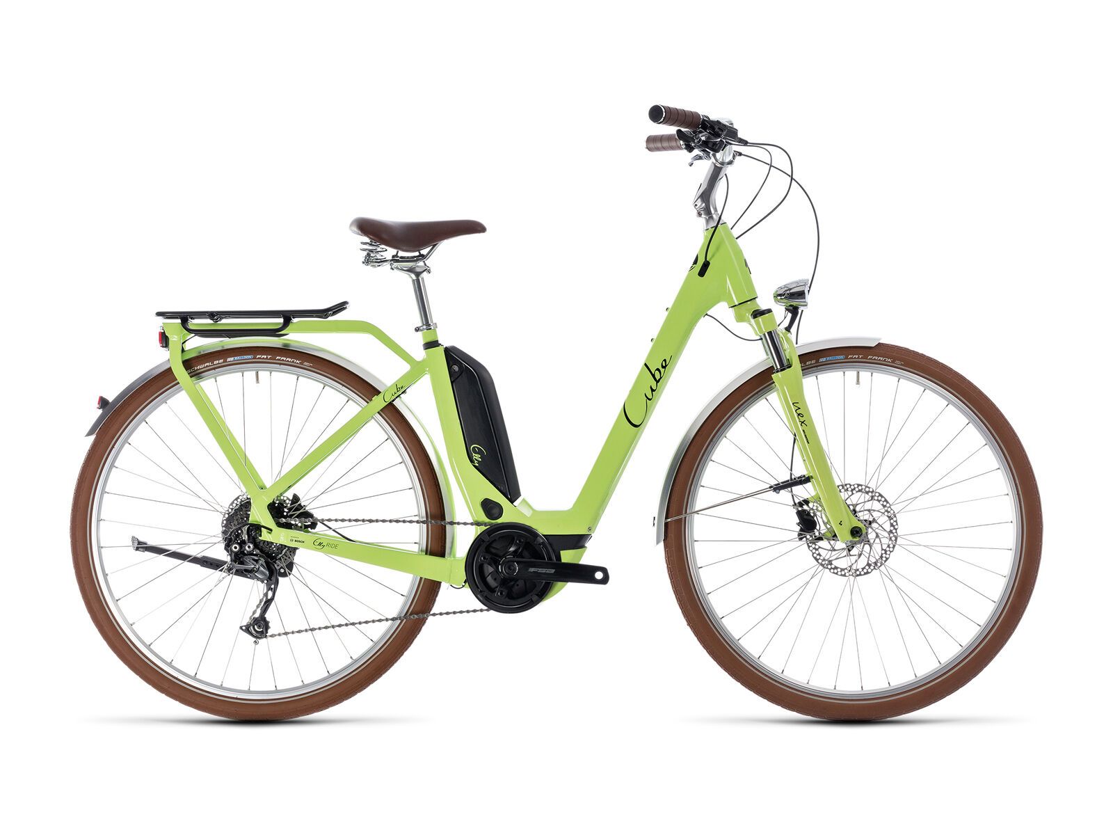 Cube Elly Ride Hybrid 400, green´n´black - Bild 1