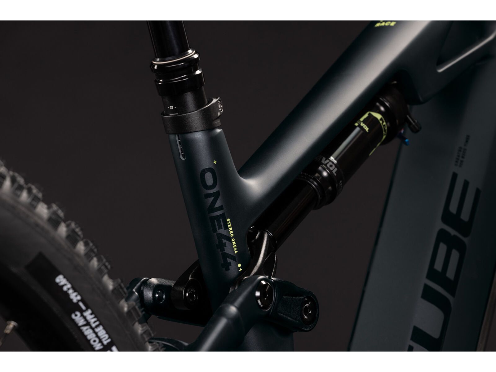 Cube Stereo Hybrid One44 HPC Race 800 29, coal´n´green - Bild 3