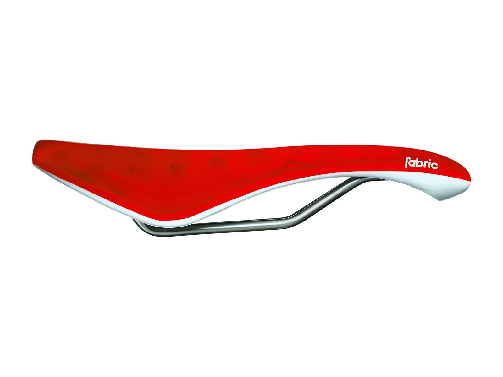 Fabric Cell Elite Radius Saddle - 155 mm, red/white - Bild 1