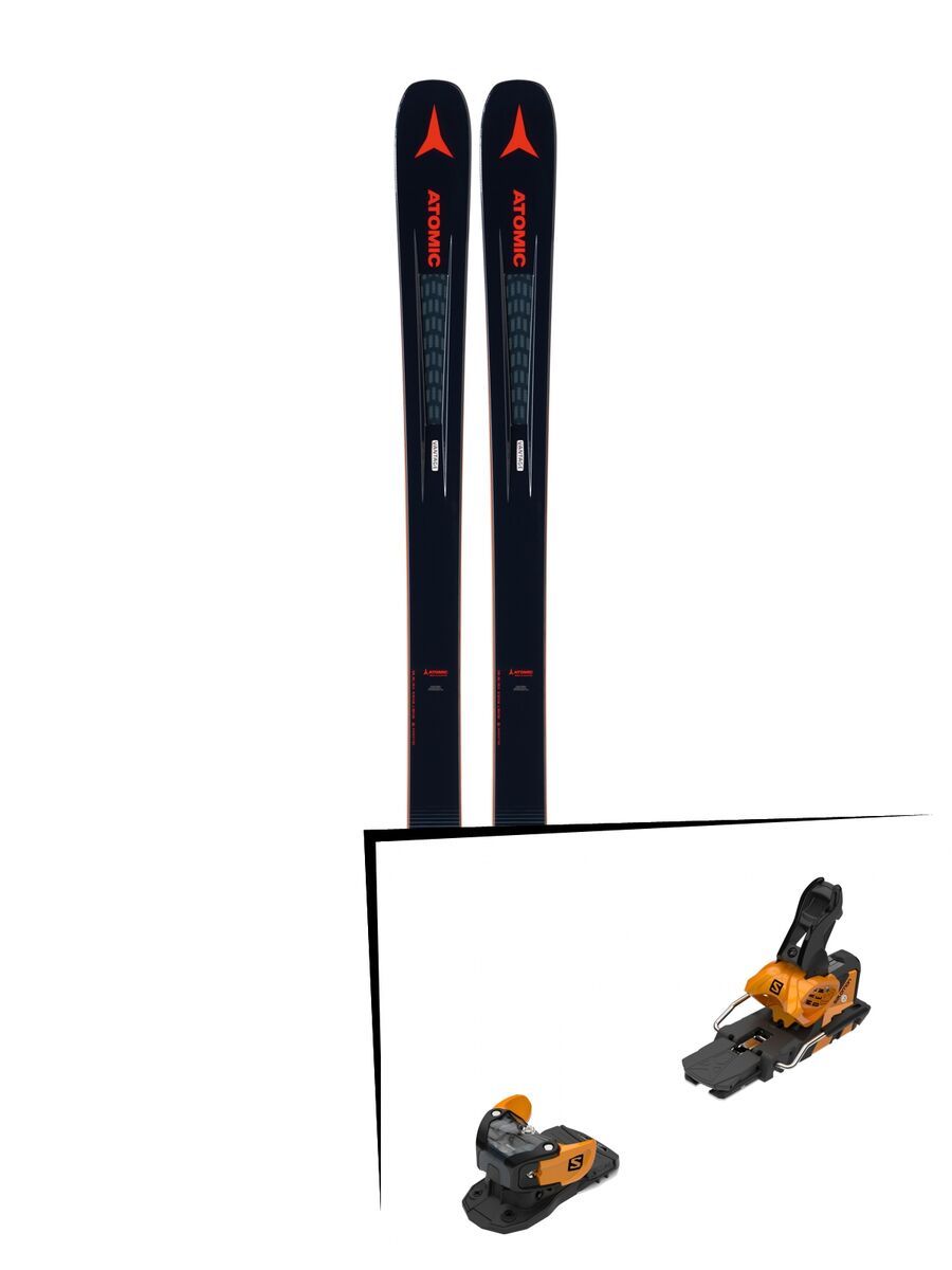 Set: Atomic Vantage 90 TI 2019 + Salomon Warden MNC 13 saffron/black - Bild 1