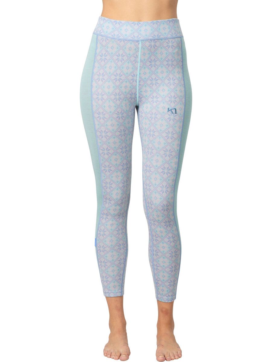 Kari Traa Rose High Waist Baselayer Pants, bright turquoise - Bild 3