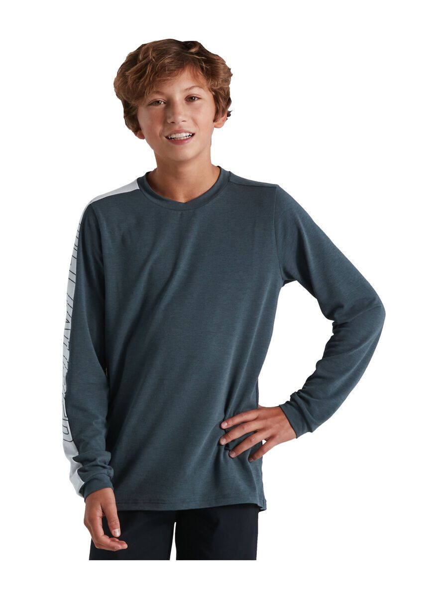 Specialized Youth Trail Longsleeve Jersey, cast battleship - Bild 1