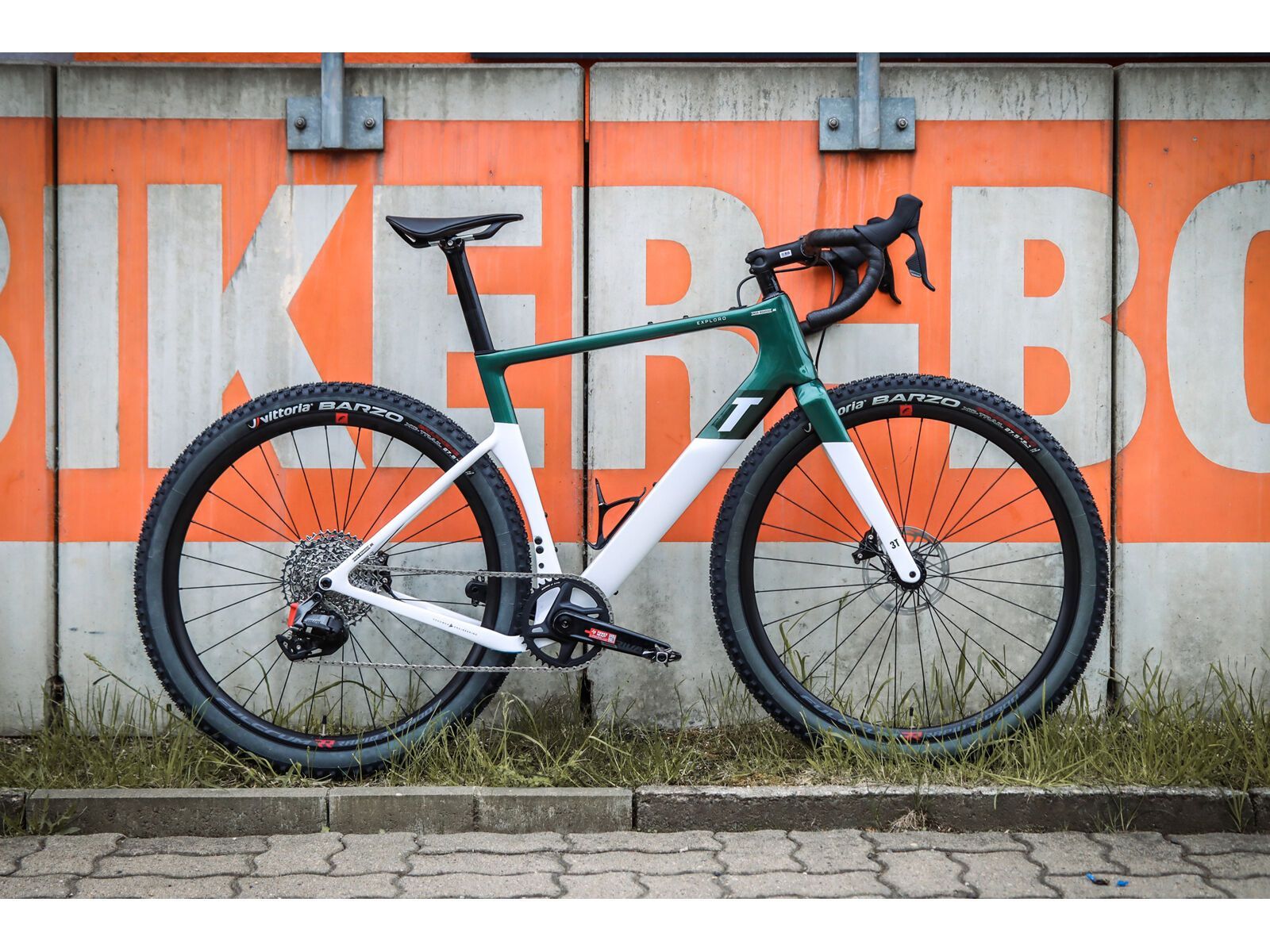 3T Exploro RaceMax Rival XPLR 1x12 650B, emerald/white - Bild 2