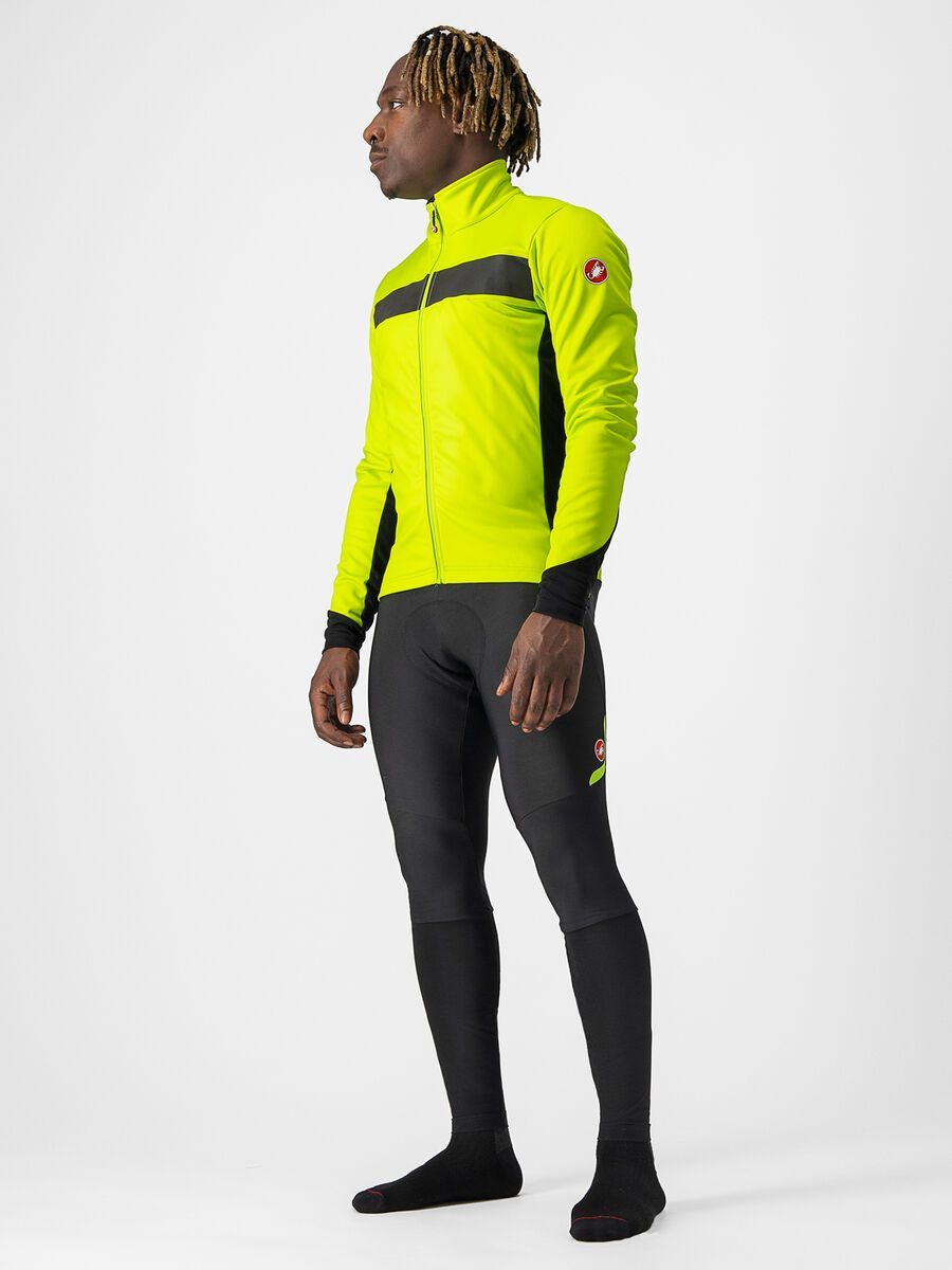 Castelli Raddoppia 3 Jacket, electric lime/black reflex - Bild 6