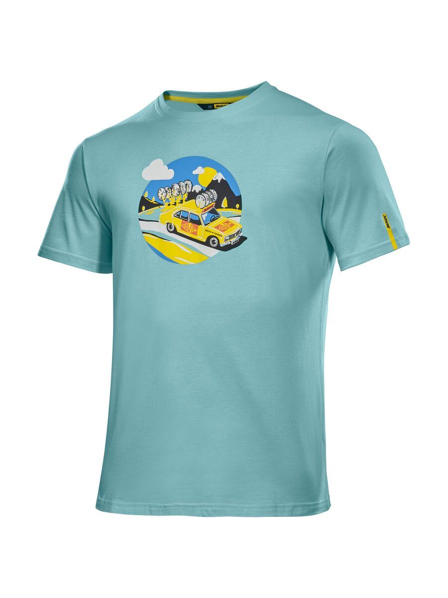 Mavic SSC Yellow Car Tee, sky blue - Bild 1
