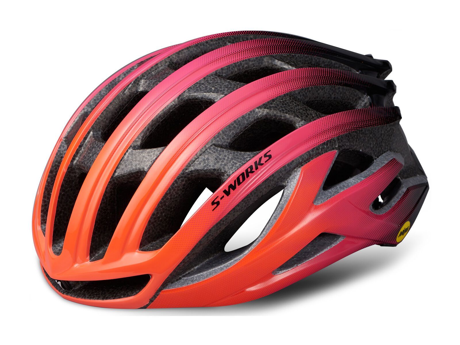 Specialized S-Works Prevail II ANGi MIPS, acid lava/acid purple - Bild 1