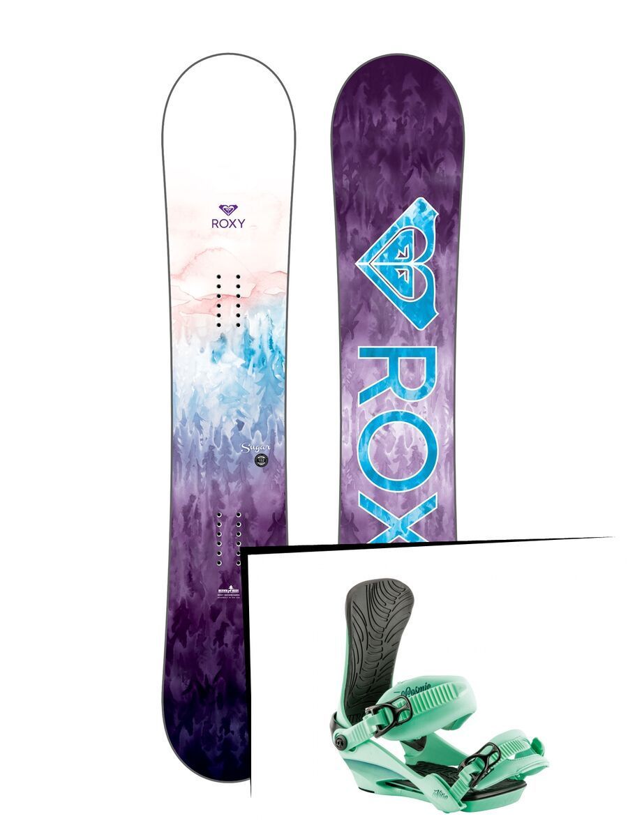 Set: Roxy Sugar 2019 + Nitro Cosmic muted brights series coral - Bild 1