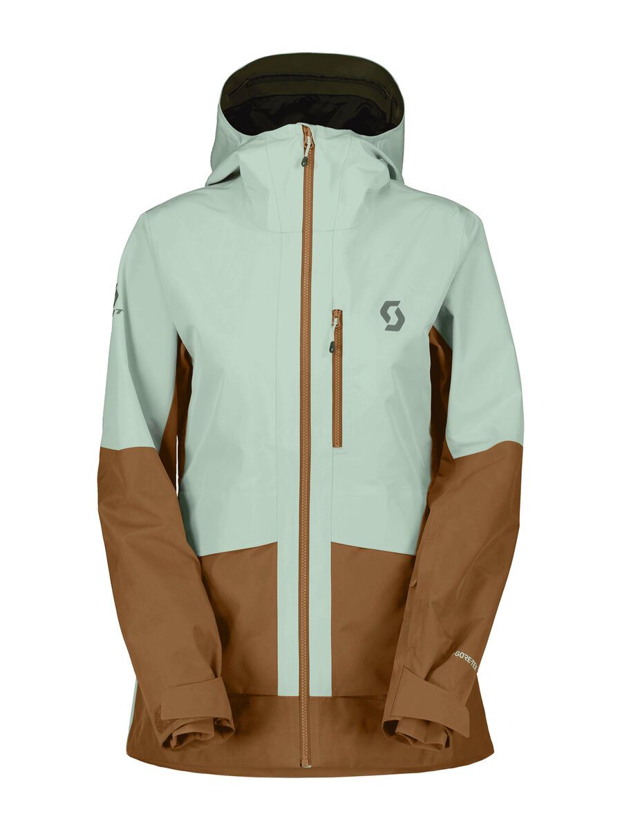Scott Vertic Gore-Tex 2 Layer Women's Jacket, fresh green/bread brown - Bild 1