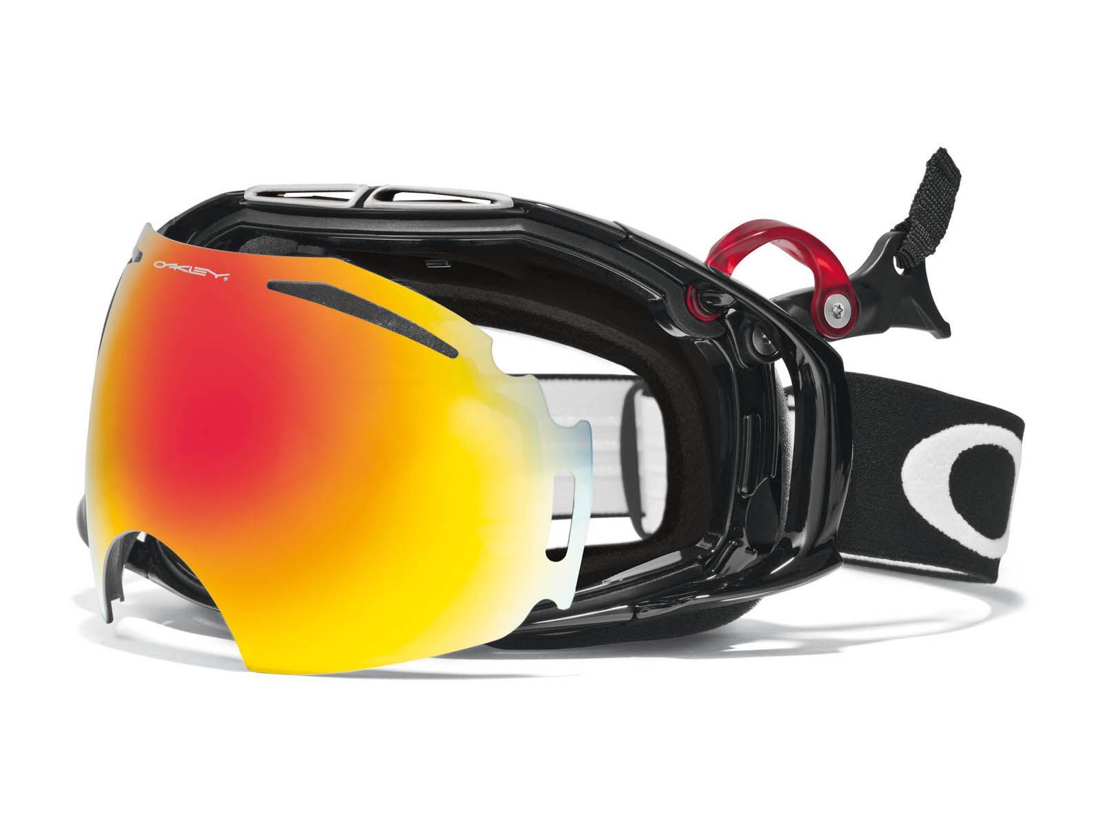 Oakley Airbrake, Black/Fire & Persimmon - Bild 3