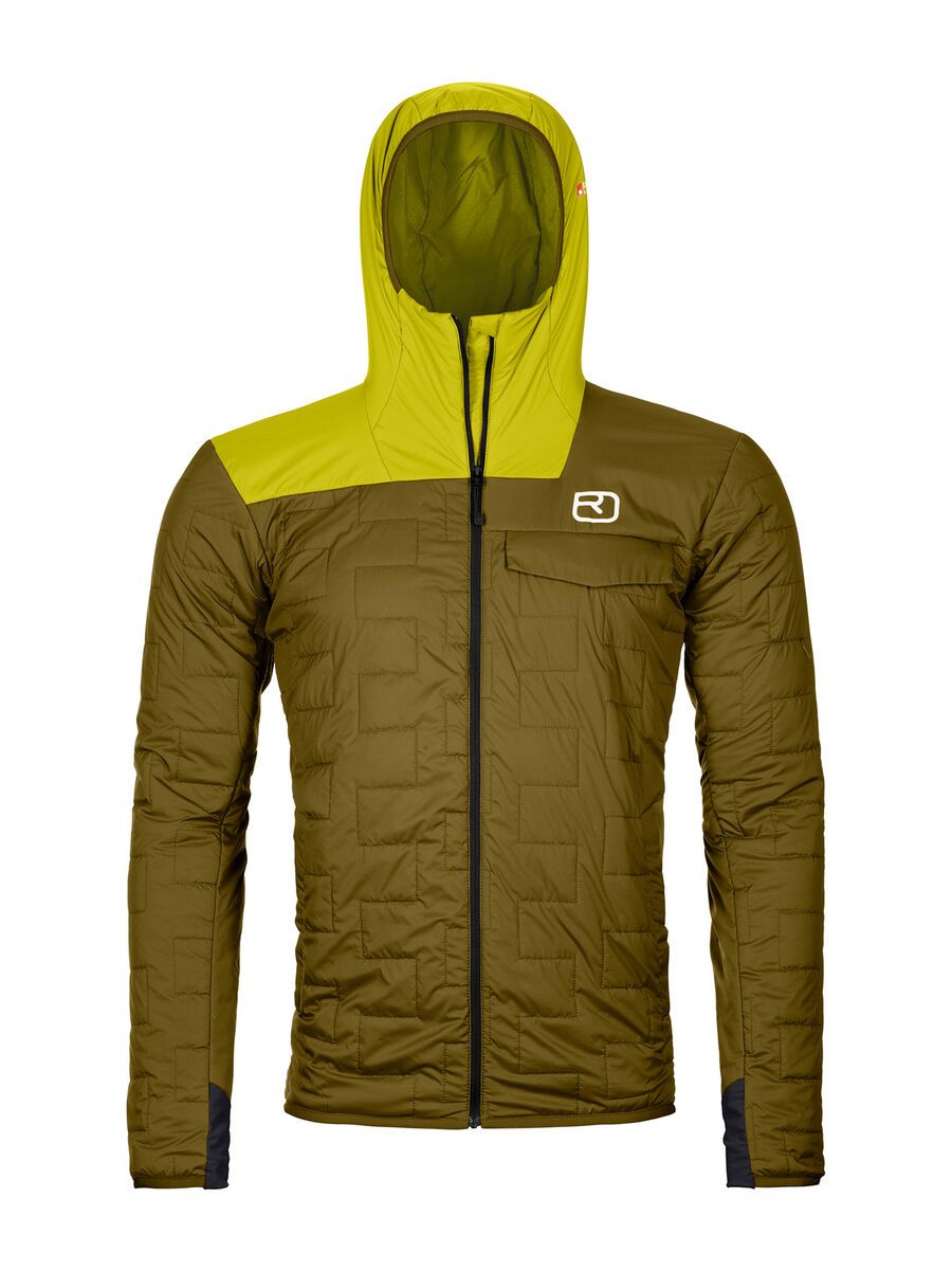 Ortovox Swisswool Piz Badus Jacket M, green moss - Bild 1