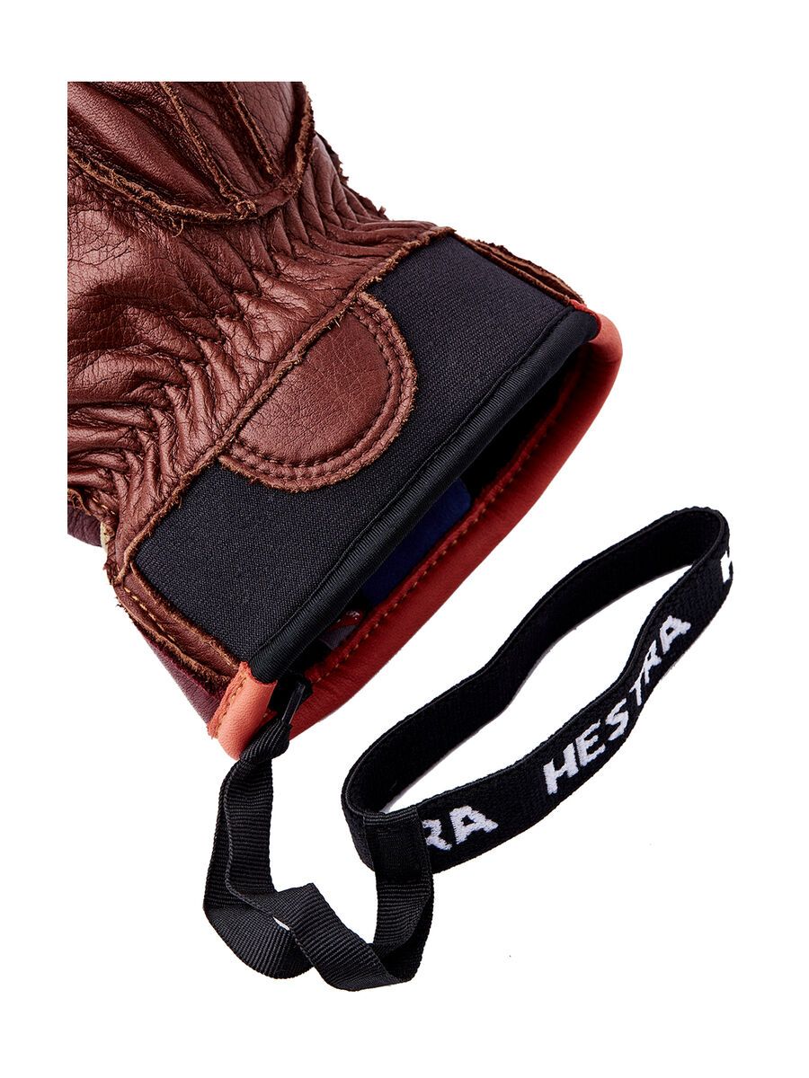 Hestra Wakayama Mitt, bordeaux/brown - Bild 4