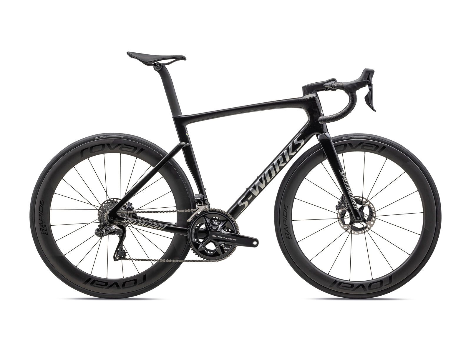 Specialized S-Works Tarmac SL7 Shimano Dura-Ace Di2, black pearl granite over carbon/chrome - Bild 1