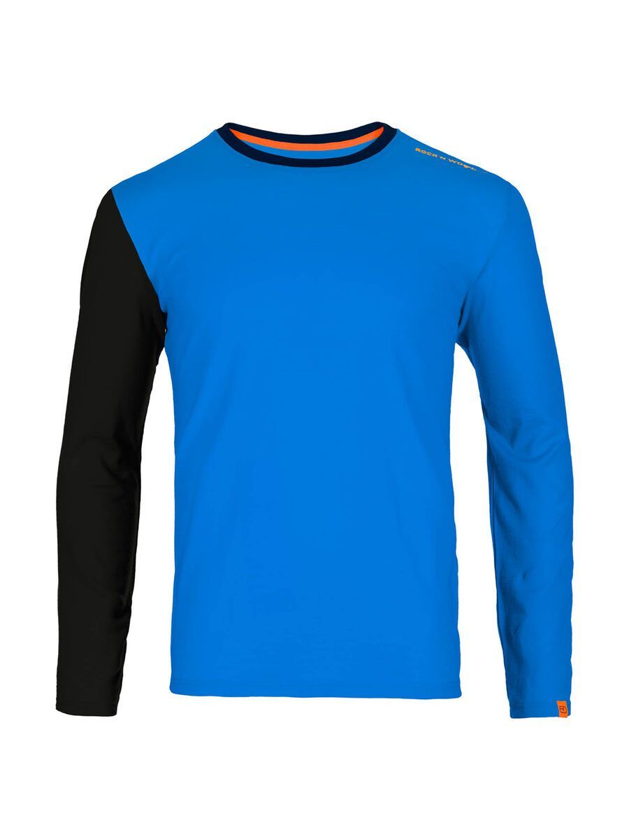 Ortovox Rock 'n' Wool Long Sleeve, vivid blue - Bild 1