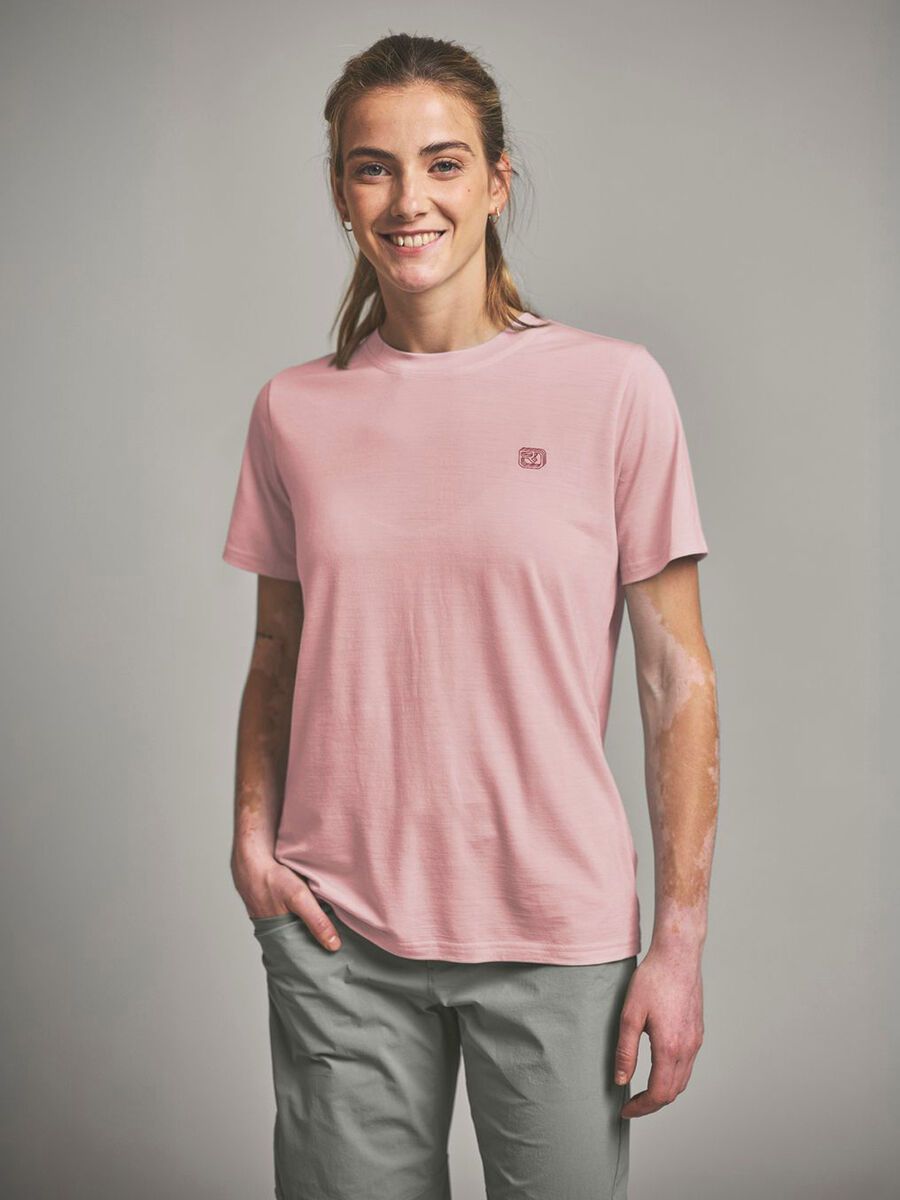 Ortovox 150 Merino Cool Logo Staple TS W, dawn rose - Bild 3