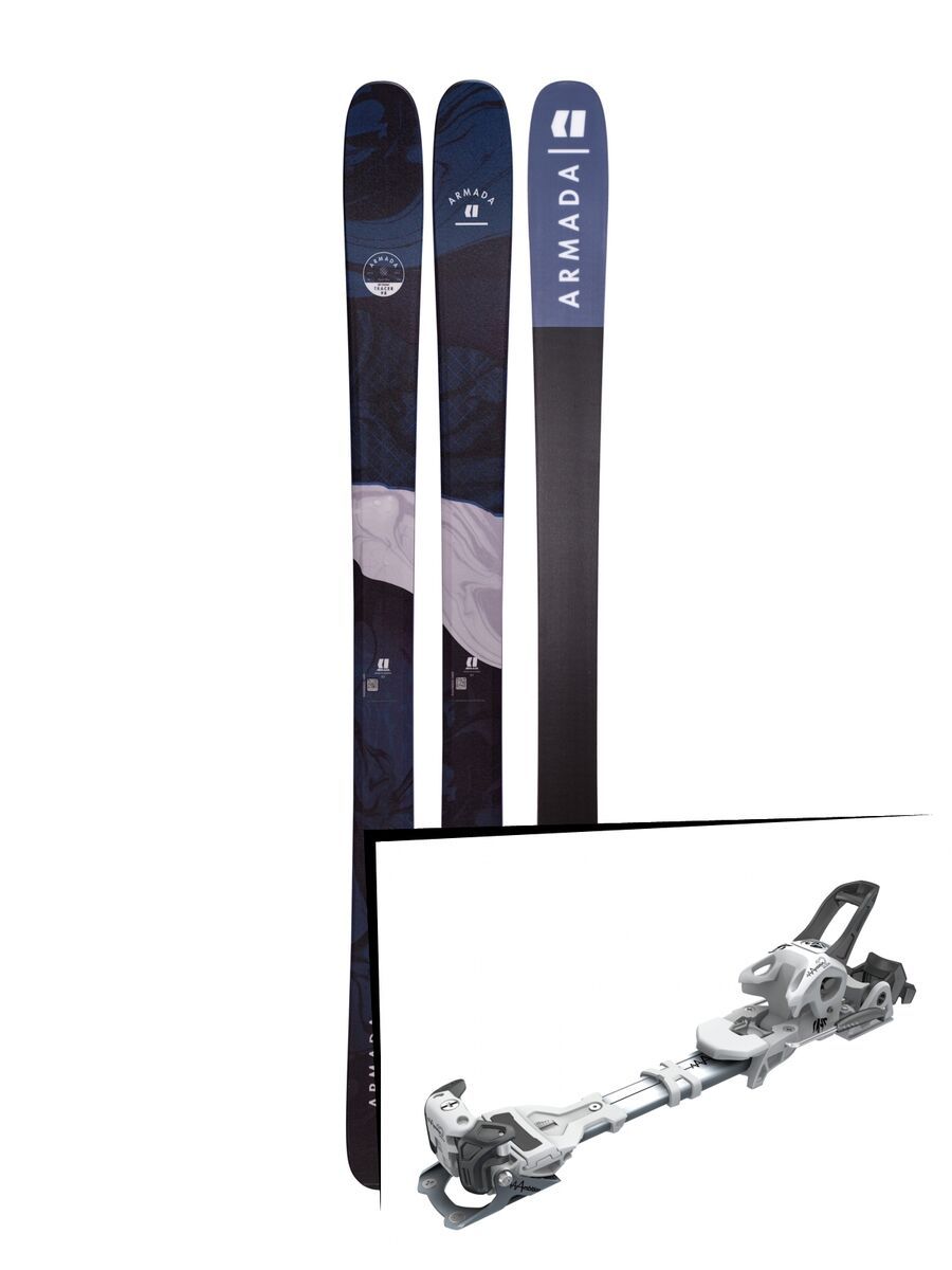 Set: Armada Tracer 98 2019 + Tyrolia Ambition 12 AT solid white black - Bild 1
