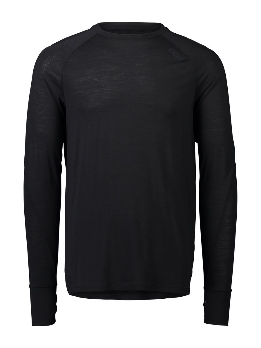 POC M's Light Merino Jersey, uranium black - Bild 1