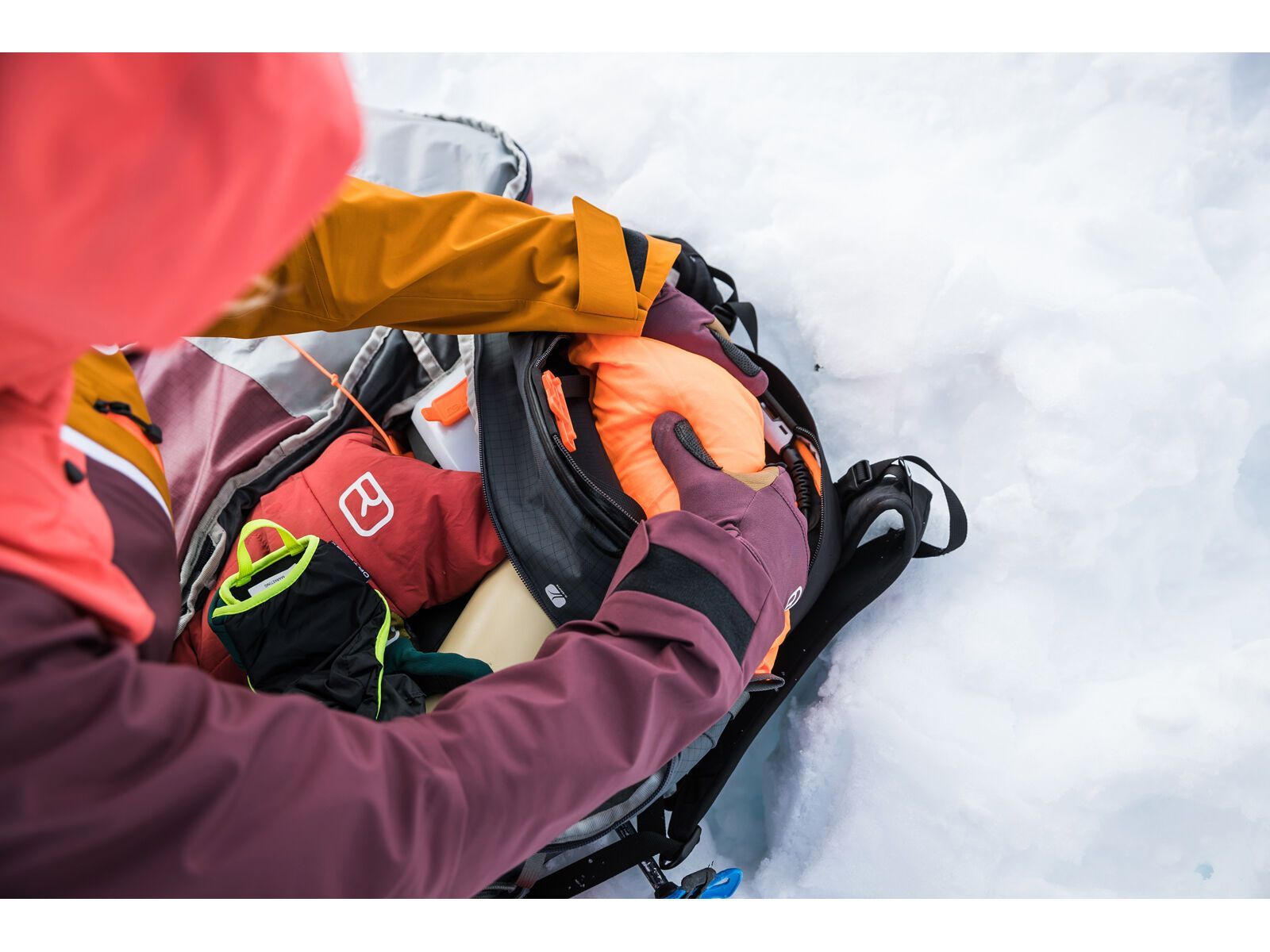 Ortovox Avabag LiTRIC Tour 30, desert orange - Bild 16