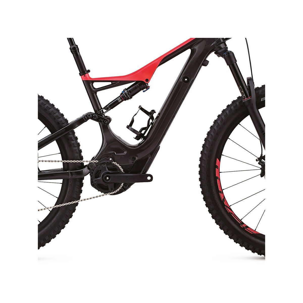 Specialized Turbo Levo FSR Comp Carbon 6Fattie, gloss carbon/acid red - Bild 5