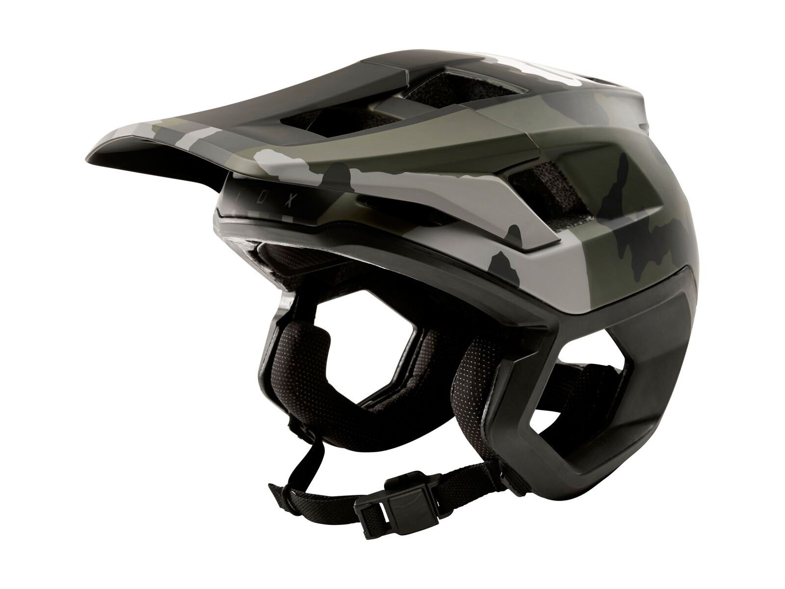 Fox Dropframe Helmet, black camo - Bild 1