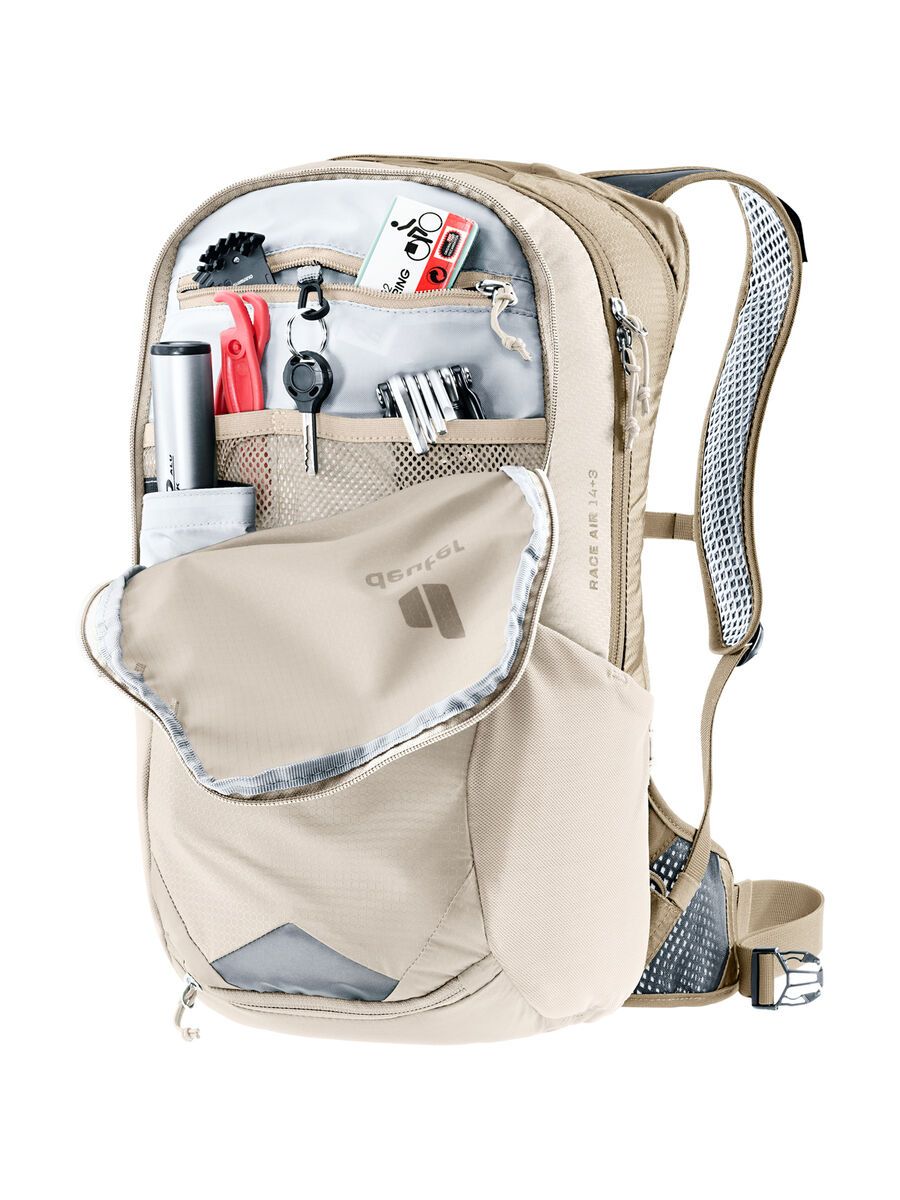 Deuter Race Air 14+3, alu-greystone - Bild 11