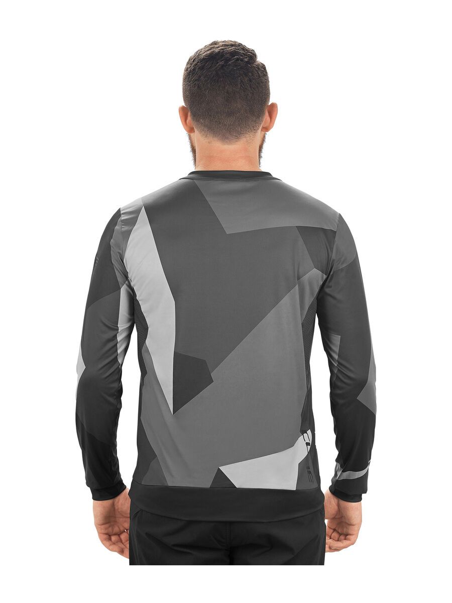 Cube AM Rundhalstrikot langarm, grey camo - Bild 4