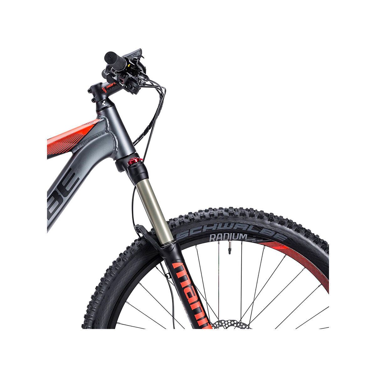 Cube Stereo Hybrid 140 HPA Pro 27.5, grey/black/flashred - Bild 5