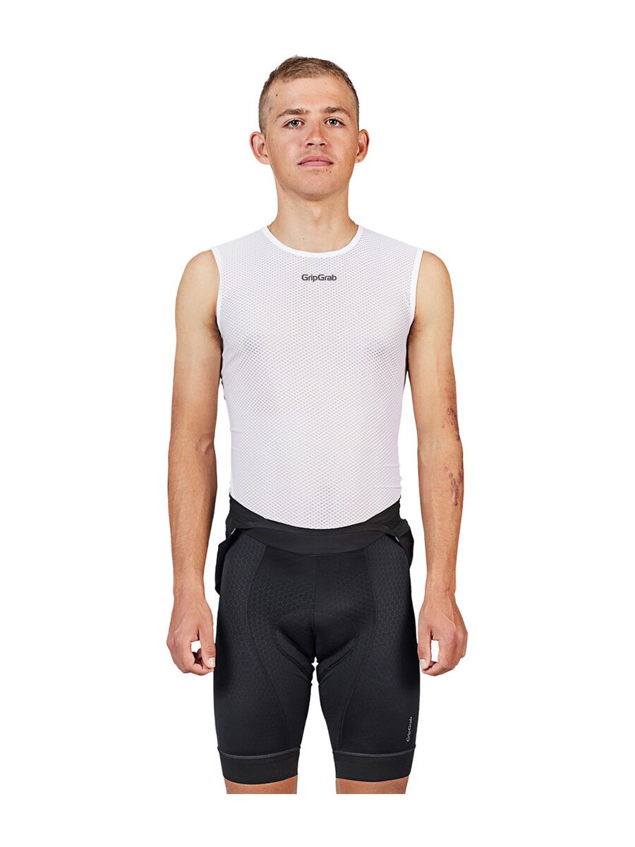 GripGrab Ultralight Mesh Sleeveless Base Layer, white - Bild 2